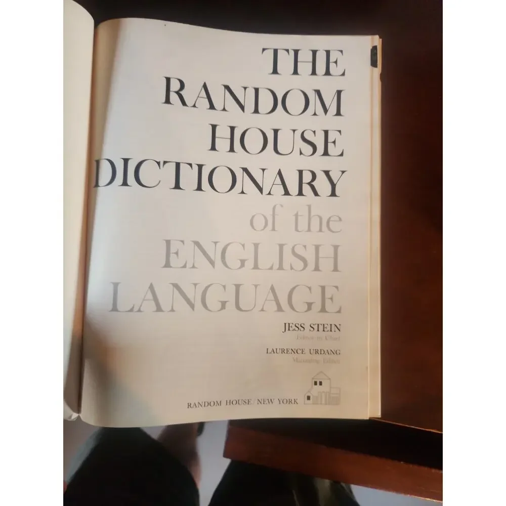 The Random House Dictionary of the English Language
